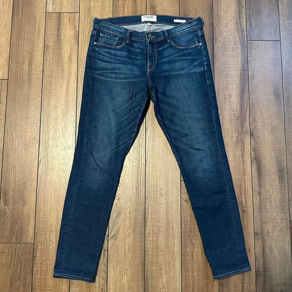 Frame Denim Le Skinny de Jeanne Dark Blue Skinny Jeans